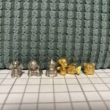 메탈포켓몬 미니 시리즈 6체 세트 금은