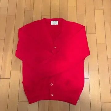 레어 70s USA제 LORD JEFF 오론 아크릴 가디건