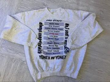 YONEX 프로 스태프 맨투맨 M 그레이
