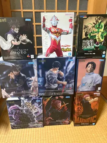 주술회전 피규어 모음 마코라, 스쿠나 등 인기 프라이즈