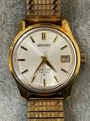 [ 레어 ] SEIKO 세이코 KING 킹 4402-8000 수동 와인딩