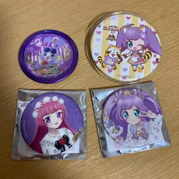 프리파라 캔뱃지 레어 꽃 축제