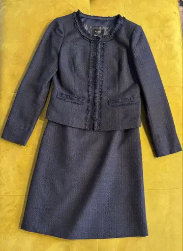 [ 새상품급 ] ketty 네이비 라메 트위드 수트