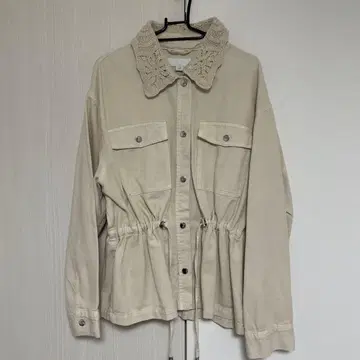 ZARA 셔츠 자켓 베이지
