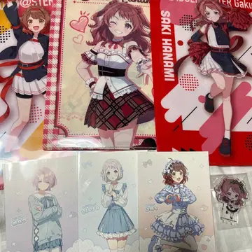 학원 아이돌 마스터 x 애니메이트 카페 미니 아크릴 스탠드 하나미 사키