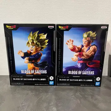 드래곤볼 초사이어인 BLOOD OF SAIYANS 피규어 2종 세트