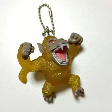 레어 황금 대원숭이 드래곤볼 udm 키링 피규어