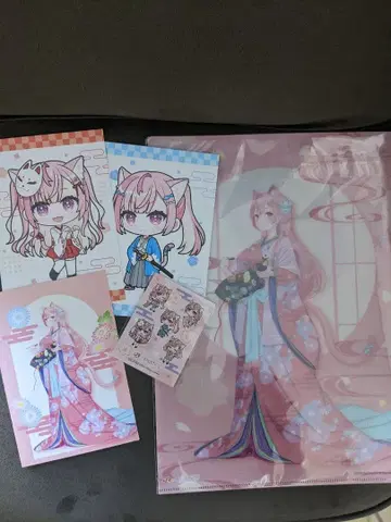 클리어 파일 결성 사쿠나 최애 여행 일류 고양이 메이드 수행 엽서