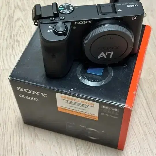 소니 a6600 풀박스 정품