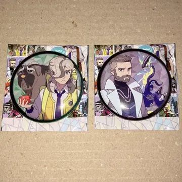 페퍼&마피티프 후투&미라이돈 포켓몬 팔데아 캔뱃지