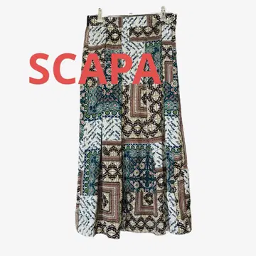 스캐파 롱 스커트 맥시 패치워크 올 패턴 브랜드명