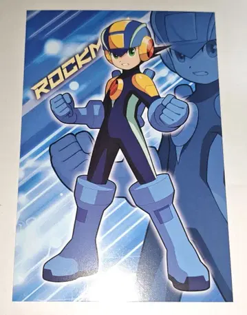 록맨 에그제 록맨 엽서 온리샵 그 4