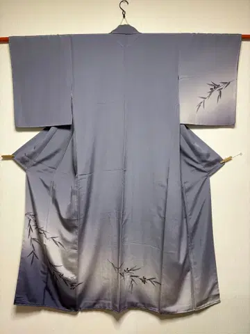 연보라 쓰케아게 기모노