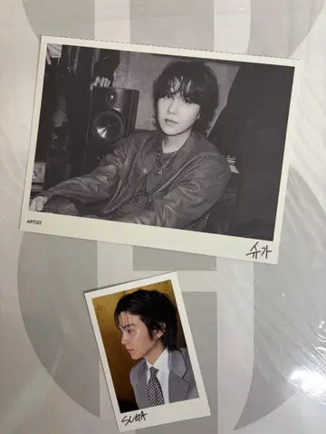 BTS 아리랑 디럭스 Vinyl LP 레코드 트레이딩 카드 슈가