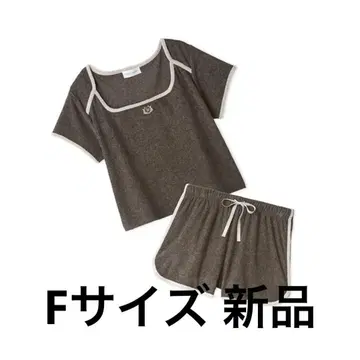 스나이델 홈 SNIDEL HOME 파일 셋업 모카 새상품