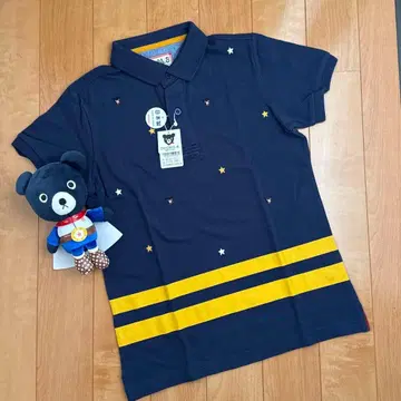 더블 B S(155-165) 프티 베어 피케 셔츠 미키하우스 일본제