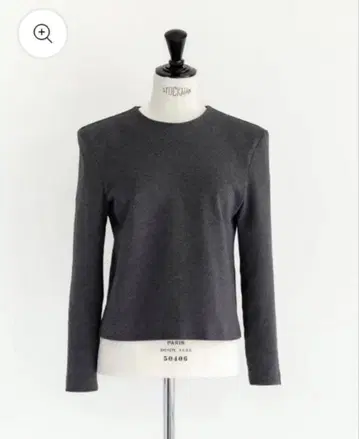 CARLA Lady shoulder tops Charcoal