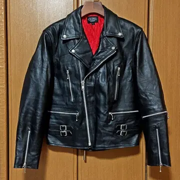 HORN WORKS 호른웍스 더블 라이더 자켓 블랙