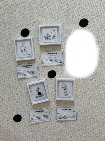 무민샵 오리지널 액자 마그넷 세트