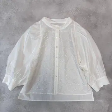 미나 페르호넨 핸드메이드 블라우스 8부 소매