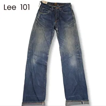 Lee 카우보이 1101 신치 벨트 헤어온하이드 90s 복각