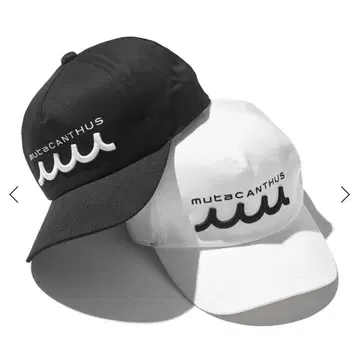 [택 포함 새상품] muta MARINE 무타 마린 캡 블랙