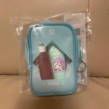 모여봐요 동물의 숲 패밀리마트 Mitea 캐릭터 보틀 세트