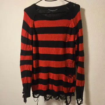 CHRISTIAN DADA 스트라이프 니트 스웨터 크리스천 다다