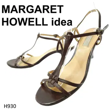 마가렛호웰 아이디어 샌들 앵클 스트랩 24cm 가죽