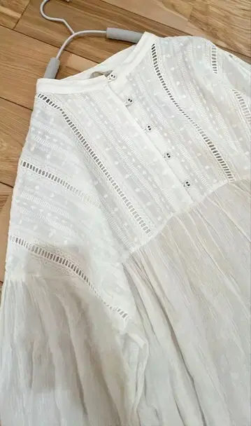 사만사 모스모스 오버 레이스 원피스 혼방 린넨 면린넨 SM2