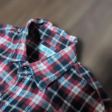 할리우드 런치마켓 플란넬 셔츠 긴팔 3