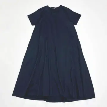 22SS 미즈이로 인드 와이드 플레어 원피스 블랙 T셔츠 원피스