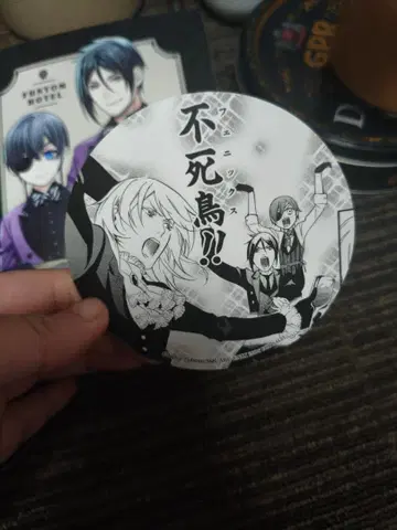 레어 블랙 집사 불사조!! 피닉스 코스터 흑백 토보소 야나