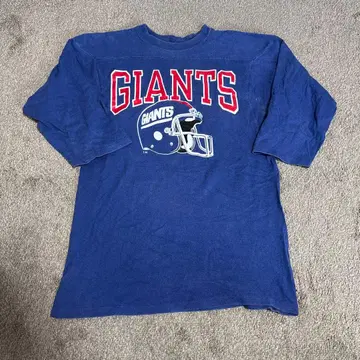 GIANTS 구제 의류 풋볼 T 넘버링 싱글 스티치 미식축구