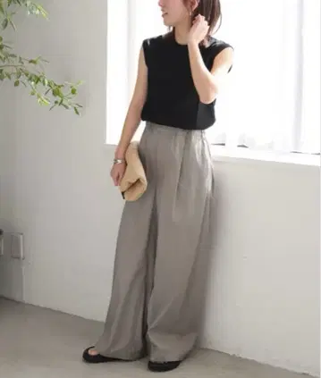 저널 스탠다드 이지 와이드 팬츠 38