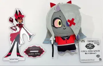 Hazbin Hotel 알래스터 아크릴 스탠드 바기 봉제 인형