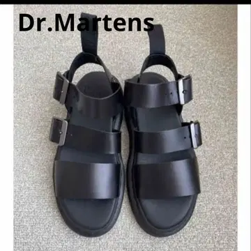 닥터마틴 그리폰 가죽 스트랩 샌들