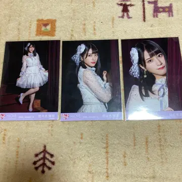 이코럽 사사키 마이카 브로마이드 컴프 최애가 있는 세계 가창 의상