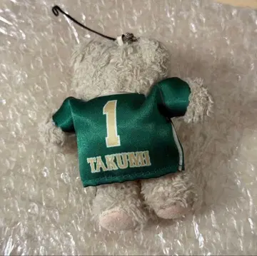 D리그 TAKUMI 베어 마스코트 키링