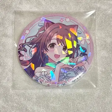 시마무라 우즈키 복 고양이 캔뱃지 데레마스 신데렐라 걸스