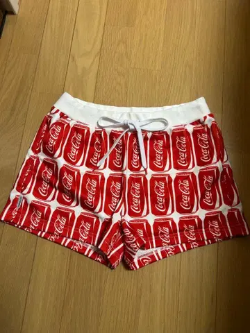 JACK BUNNY 코카콜라 캔 패턴 숏팬츠