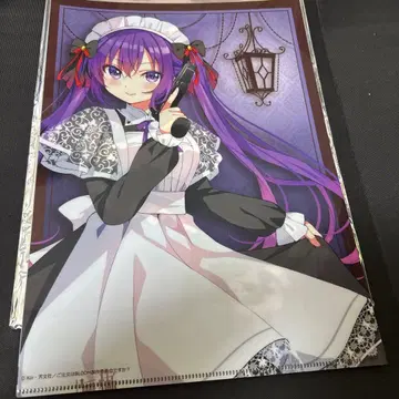 주문토끼 리제 클리어 파일 신주쿠 마루이 팝업스토어