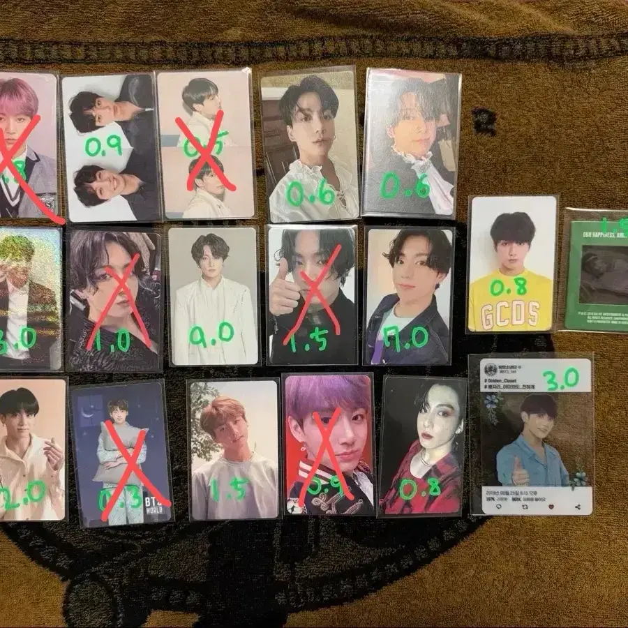 Bts jungkook Never Let Go Never Let Go 3 photocards | Bunjang Global