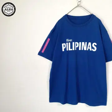 AFF 스즈키컵 축구 필리핀 대표 블루 반팔 셔츠