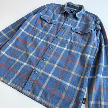 patagonia 파타고니아 피요르드 체크 플란넬 셔츠 M