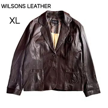 WILSONS LEATHER 윌슨즈레더 가죽 자켓 XL 브라운