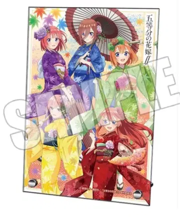 5등분의 신부 아크릴 플레이트 기모노 걸