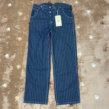 U.S. MILITARY WORK PANTS L 사이즈 스트라이프 팬츠