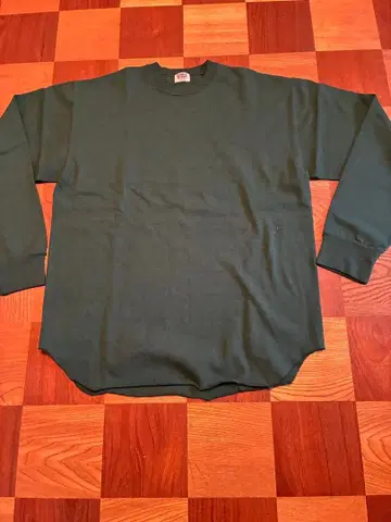 [ 새상품 ] DUBBLE WORKS 더블웍스 베이스볼 롱T 그린 L