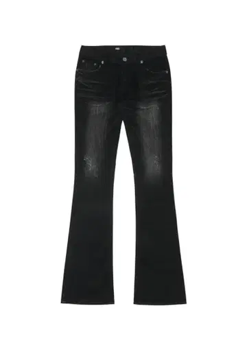bohemianseoul darkness bootcut jeans
